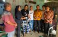 Tokoh Tionghoa dan Ketua PWI Labuhanbatu Jenguk Jurnalis Korban Kecelakaan